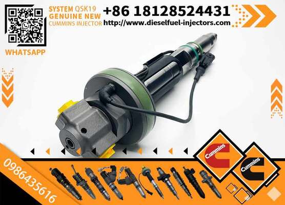 Genuine Fuel Injector Assembly F00BJ00002 01986435613 0986435902 0986435905 0986435616 F00BJO0008For Qsk19 Engine