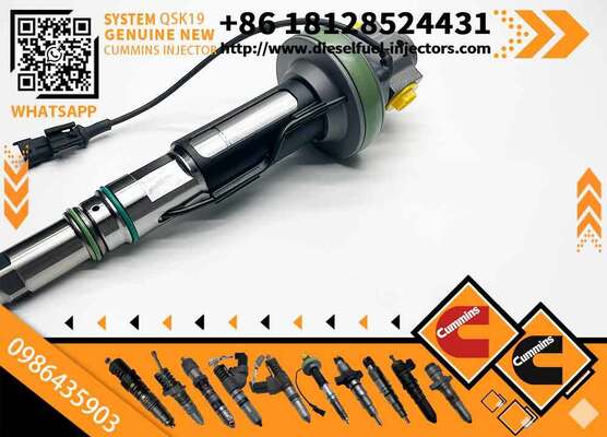 New Construction Machinery Fuel Injector for QSK19 Diesel F00BJ00006 FOOBJ00007 0986435903 Compatible for CUM-MINS Diesel Engine
