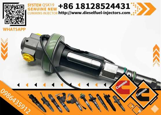 High-quality fuel injectors (4955526 0986435912) are suitable for QSK38 and QSK50 engines.