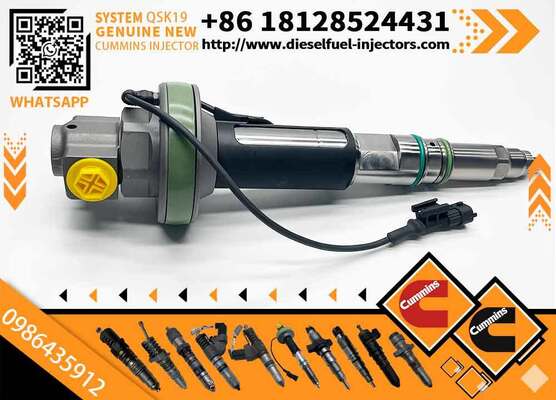 High-quality fuel injectors (4955526 0986435912) are suitable for QSK38 and QSK50 engines.