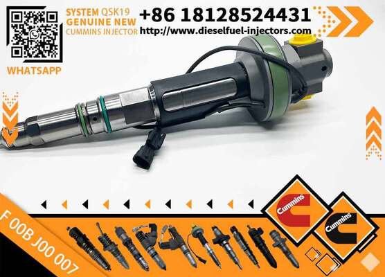 F 00B J00 007 Diesel Engine Parts Fuel Injector F00BJ00007 for Cumm-ins QSK19 Engine