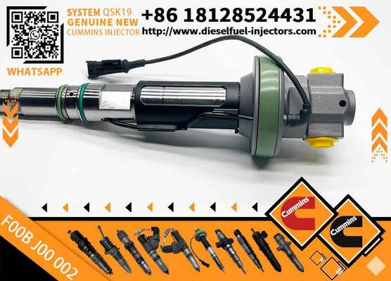 Genuine Common Rail Injector QSK60 Diesel Engine Parts Fuel Injector F00B J00 002 F00BJ00002