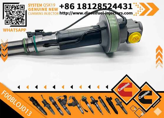 New Construction Machinery Fuel Injector for QSK19 Diesel F0OBLOJ014 F00BLOJ013 0986435912 Compatible for CUM-MINS Diesel Engine