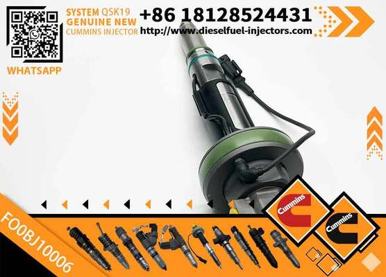 New Construction Machinery Parts-Fuel Injector for QSK19 Diesel Model Y431K05394 FO0BJ10006 4955526 for CU-MMINS Diesel