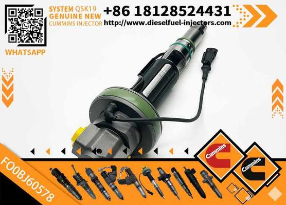 Genuine Fuel Injector Assembly F00BJ00002 01986435613 0986435902 0986435905 0986435616 F00BJO0008For Qsk19 Engine