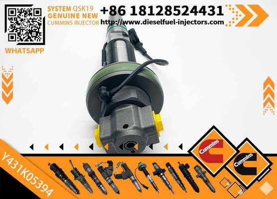 New Construction Machinery Parts-Fuel Injector for QSK19 Diesel Model Y431K05394 FO0BJ10006 4955526 for CUM-MINS Diesel