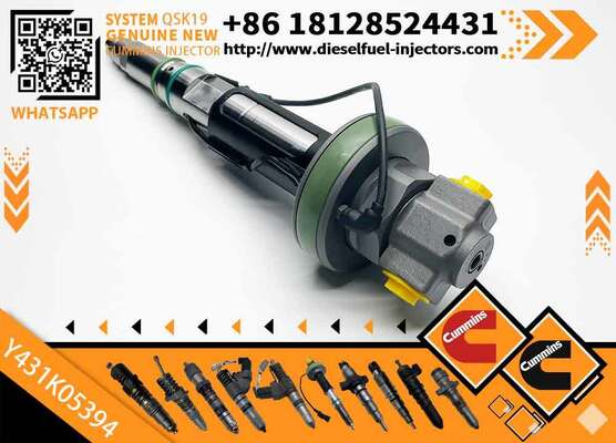 New Construction Machinery Parts-Fuel Injector for QSK19 Diesel Model Y431K05394 FO0BJ10006 4955526 for CUM-MINS Diesel