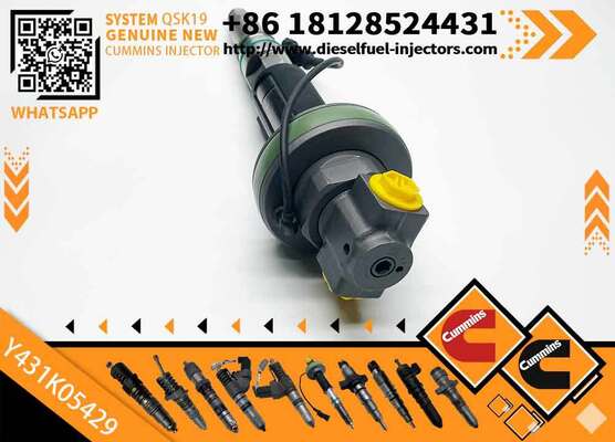 New Construction Machinery Fuel Injector for QSK19 Diesel Compatible Y431K05429 Y431KO5205 Y431K05420 for CUM-MINS Diesel Engine