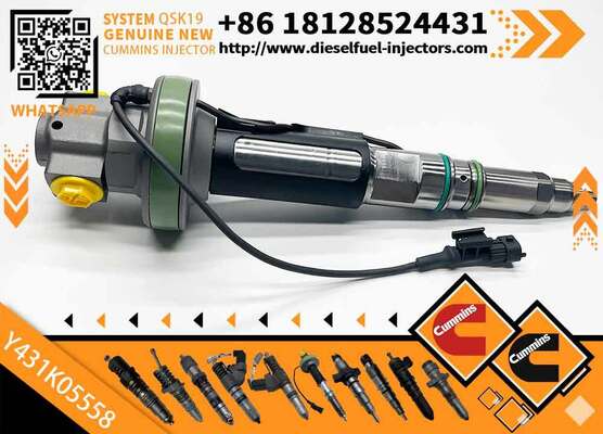 Genuine Y431K05558 Fuel Injector Brand New Diesel Engine Parts for Cum-mins QSK19 Construction Machinery Parts