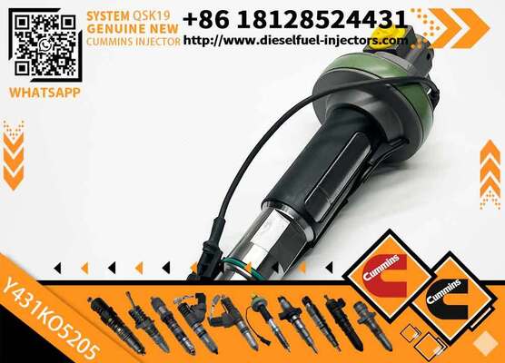New Construction Machinery Fuel Injector for QSK19 Diesel Compatible Y431K05429 Y431KO5205 Y431K05420 for CUM-MINS Diesel Engine