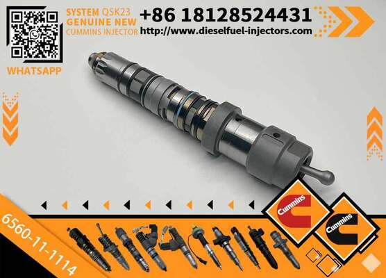 Fuel Injector 6560-11-1114 for Komatsu Engine SA6D170E-3A-7 SAA6D170E-3E-8