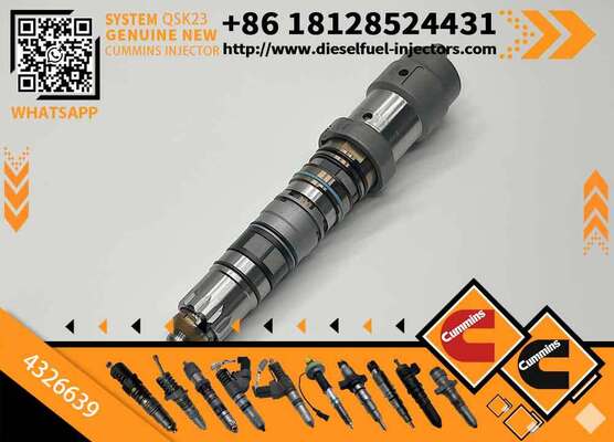 New Construction Machinery Fuel Injector for QSK60 & for CUM-MINS Diesel Engine Models 4928349 4326639 4088427 4326640