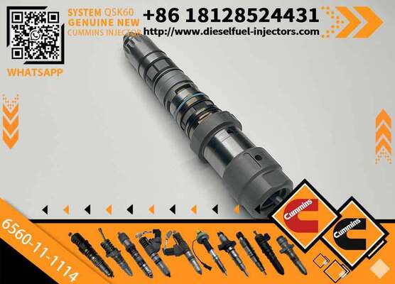 Fuel Injector 6560-11-1114 for Komatsu Engine SA6D170E-3A-7 SAA6D170E-3E-8