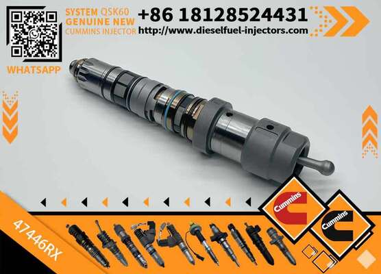 New Construction Machinery Fuel Injector for QSK60 Diesel 4326781 4928345 47446RX 4326784 Compatible with CUMM-INS Diesel Engine