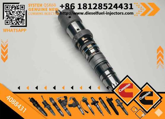 Construction Machinery Engines Parts 4088431 Excavator 6D170 QSK23 QSK60 Diesel Engine Fuel Injector 6560-11-1414