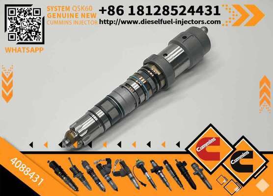 Construction Machinery Engines Parts 4088431 Excavator 6D170 QSK23 QSK60 Diesel Engine Fuel Injector 6560-11-1414