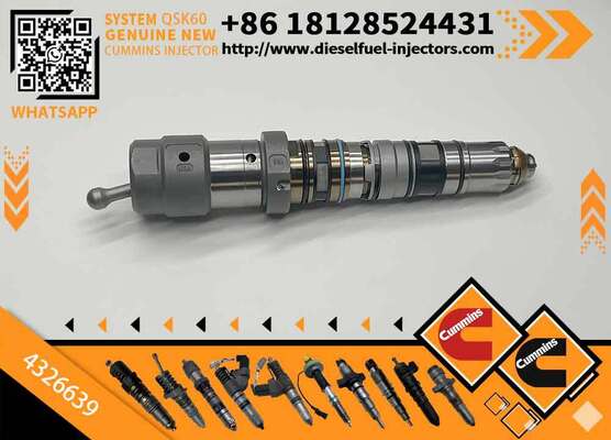 New Construction Machinery Fuel Injector for QSK60 & for CUM-MINS Diesel Engine Models 4928349 4326639 4088427 4326640