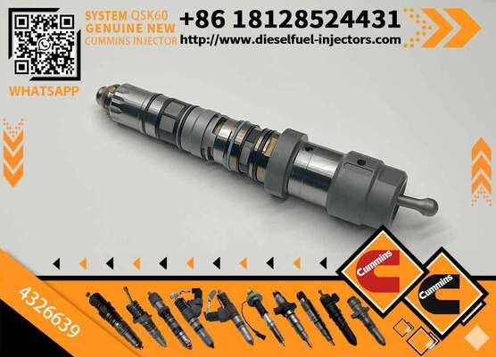 New Construction Machinery Fuel Injector for QSK60 & for CUM-MINS Diesel Engine Models 4928349 4326639 4088427 4326640