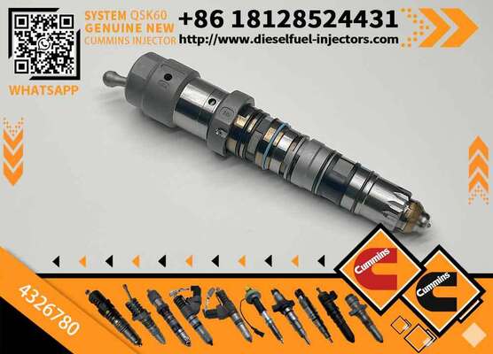 OEM New PC1250 QSK23 QSK38 QSK50 QSK60 Diesel Engine Inyector SAA6D170E SAA6D125E Fuel 4902827 4326780 HPI Injector