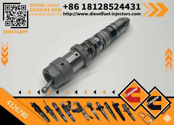 OEM New PC1250 QSK23 QSK38 QSK50 QSK60 Diesel Engine Inyector SAA6D170E SAA6D125E Fuel 4902827 4326780 HPI Injector
