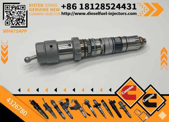 OEM New PC1250 QSK23 QSK38 QSK50 QSK60 Diesel Engine Inyector SAA6D170E SAA6D125E Fuel 4902827 4326780 HPI Injector