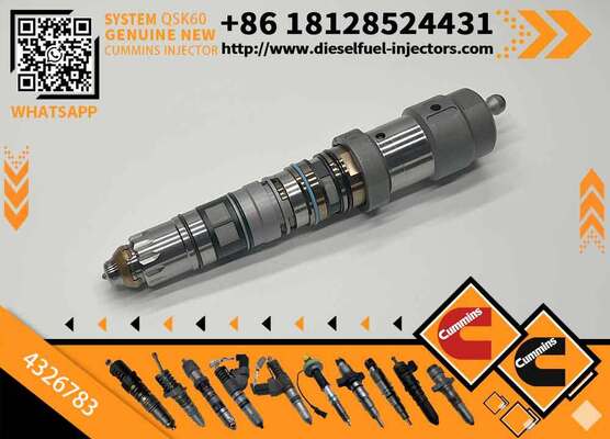 Excavator Accessories High Quality Fuel Injector 4088427 4087893 4326780 4001813 3766446 4326784 for Cumm-ins QSK45 QSK60 Construction Machinery Parts