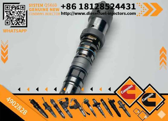 For Loader Bulldozer Excavator QSK19 QSK23 QSK60 Engine Fuel Injector Common Rail Injector 4077076 4088429 4088431 4902828