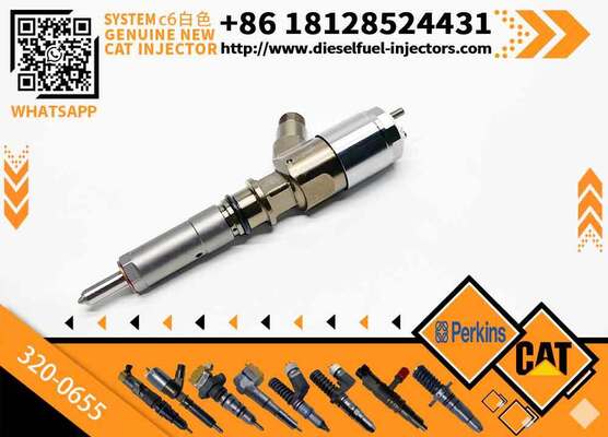 Affordable Excavator Engine Spare Parts Diesel Fuel Injector 320-0690 320-0677 321-3600 320-0655 10R-7675 for C6.6 Diesel Engine