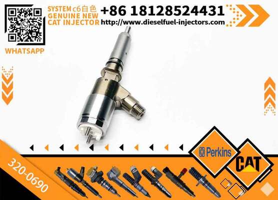 Affordable Excavator Engine Spare Parts Diesel Fuel Injector 320-0690 320-0677 321-3600 320-0655 10R-7675 for C6.6 Diesel Engine
