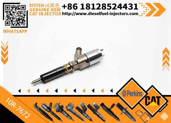 DSGENUINE High Quality diesel Engine C4.4 C6.6 Fuel Injector 10R7672 10R-7672 2645A747 3200680 320-0680