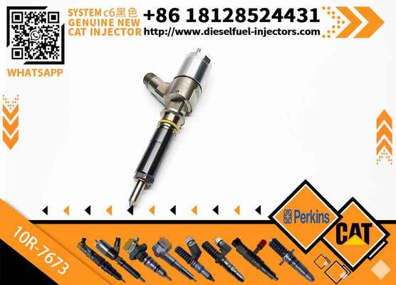 New Diesel Engine Injector 10R-7668 10R-7671 10R-7672 2645A718 10R-7673 10R-7676 for C-aterpillar C4.4/C6.6 Common Rail (Steel)