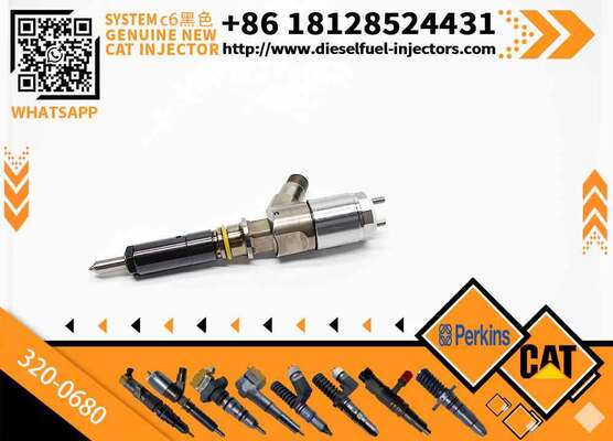 New Professional YS 320D Diesel Common Rail Fuel Injectors 10R-7672 2645A747 320-0680 C4.4/C6.6 Engine Universal Fitment Metal 6
