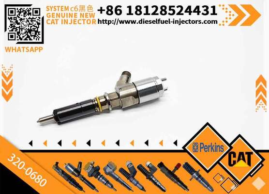 New Professional YS 320D Diesel Common Rail Fuel Injectors 10R-7672 2645A747 320-0680 C4.4/C6.6 Engine Universal Fitment Metal 6