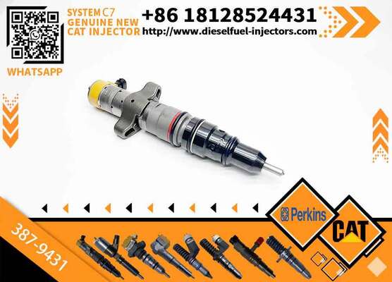 DL EexcavaStart Fuel Injector 387-9433 for 330D 336D 340D C9 Diesel-Replaces 10R-7222 387-9431 459-8473 6 Month Warranty