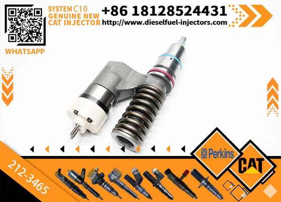 Excavator Injector 1165426 116-5426 1660155 166-0155 2123465 212-3465 for C12 Engine Parts Diesel Nozzle Assembly Auto Parts