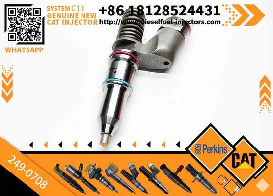 Fuel Injector 249-0708 249-0707 Common Rail Fuel Injector 10R-1305 10R-2977 for Engine Truck 2490708 2490707