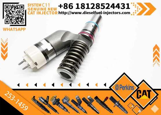 Diesel Engine Fuel Injector 249-0712 253-1459 10R-3147 2490712 2531459 10R3147 for CAT C11 C13 C-aterpillar Excavator 966H R1600H