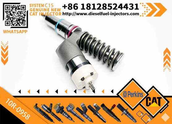 CAT Excavator Diesel Fuel Injectors 211-3024 10R-0958 10R-8502 Common Rail Injector for C-aterpillar C15 Engine Injector