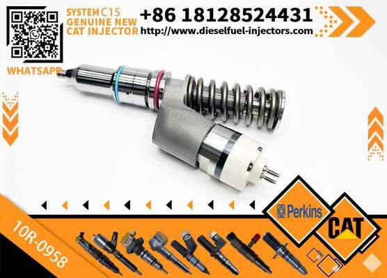 CAT Excavator Diesel Fuel Injectors 211-3024 10R-0958 10R-8502 Common Rail Injector for C-aterpillar C15 Engine Injector