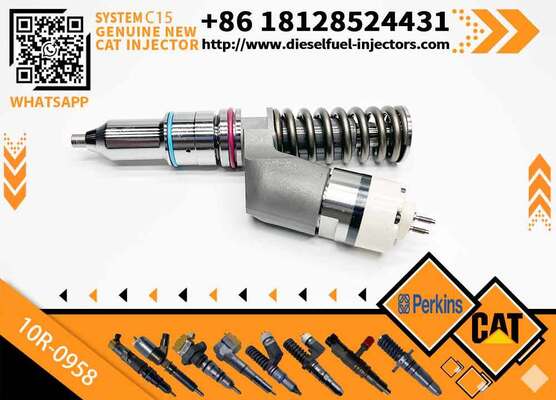 CAT Excavator Diesel Fuel Injectors 211-3024 10R-0958 10R-8502 Common Rail Injector for C-aterpillar C15 Engine Injector