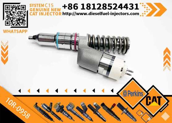 CAT Excavator Diesel Fuel Injectors 211-3024 10R-0958 10R-8502 Common Rail Injector for C-aterpillar C15 Engine Injector