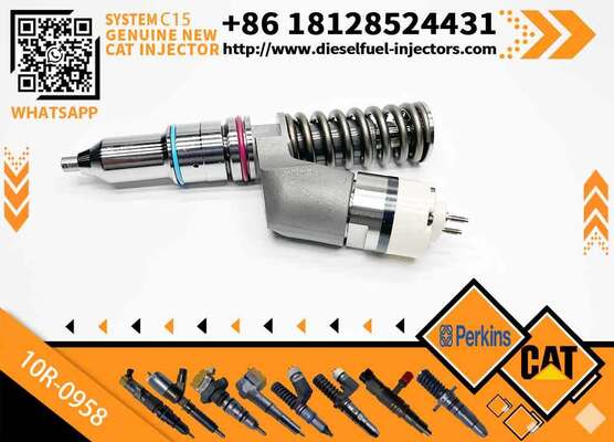 CAT Excavator Diesel Fuel Injectors 211-3024 10R-0958 10R-8502 Common Rail Injector for C-aterpillar C15 Engine Injector