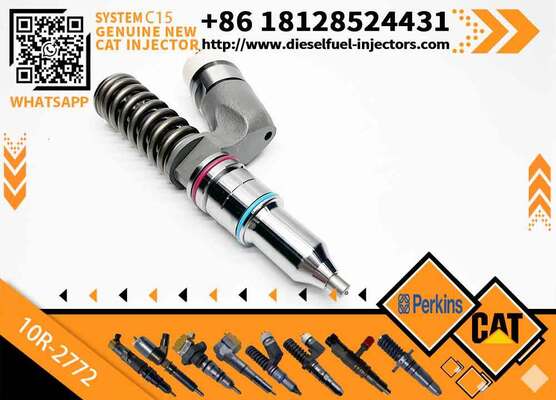 Heavy Duty EUI Diesel Injector 253-0618 10R-2772 244-7718 for C-aterpillar CAT C15 C18 Engine Excavator 385C Truck 772