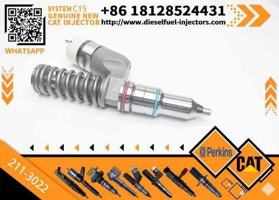 KJC Excavator Parts Fuel Injector 2113022/211-3022/10R0956/10R-0956 for 3406E C15 C-15 Construction Machinery
