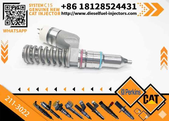 KJC Excavator Parts Fuel Injector 2113022/211-3022/10R0956/10R-0956 for 3406E C15 C-15 Construction Machinery