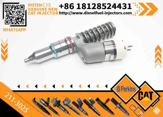 YS Excavator Spare Parts CHAOTIAN 100% New Common Rail Fuel Injector 211-3025 10R-0955 Loader 980G C15 C16 3406E 3456E 6 Month