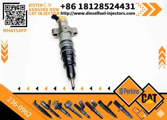 New C-9 Engine Diesel Fuel Injector 236-0962 217-2570 10R-7225 10R-7224 for Excavator Parts Condition