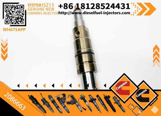 2086663 Diesel Common Rail Injector 2086663 1933613 1881565 2894920 Compatible for ISX Scania C-UMMINSS SCANIA XPI ISG INJECTOR