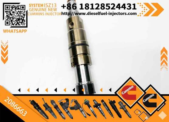 2086663 Diesel Common Rail Injector 2086663 1933613 1881565 2894920 Compatible for ISX Scania C-UMMINSS SCANIA XPI ISG INJECTOR