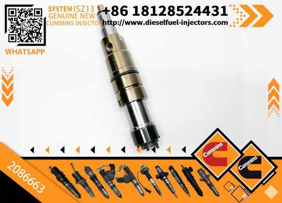 2086663 Diesel Common Rail Injector 2086663 1933613 1881565 2894920 Compatible for ISX Scania C-UMMINSS SCANIA XPI ISG INJECTOR